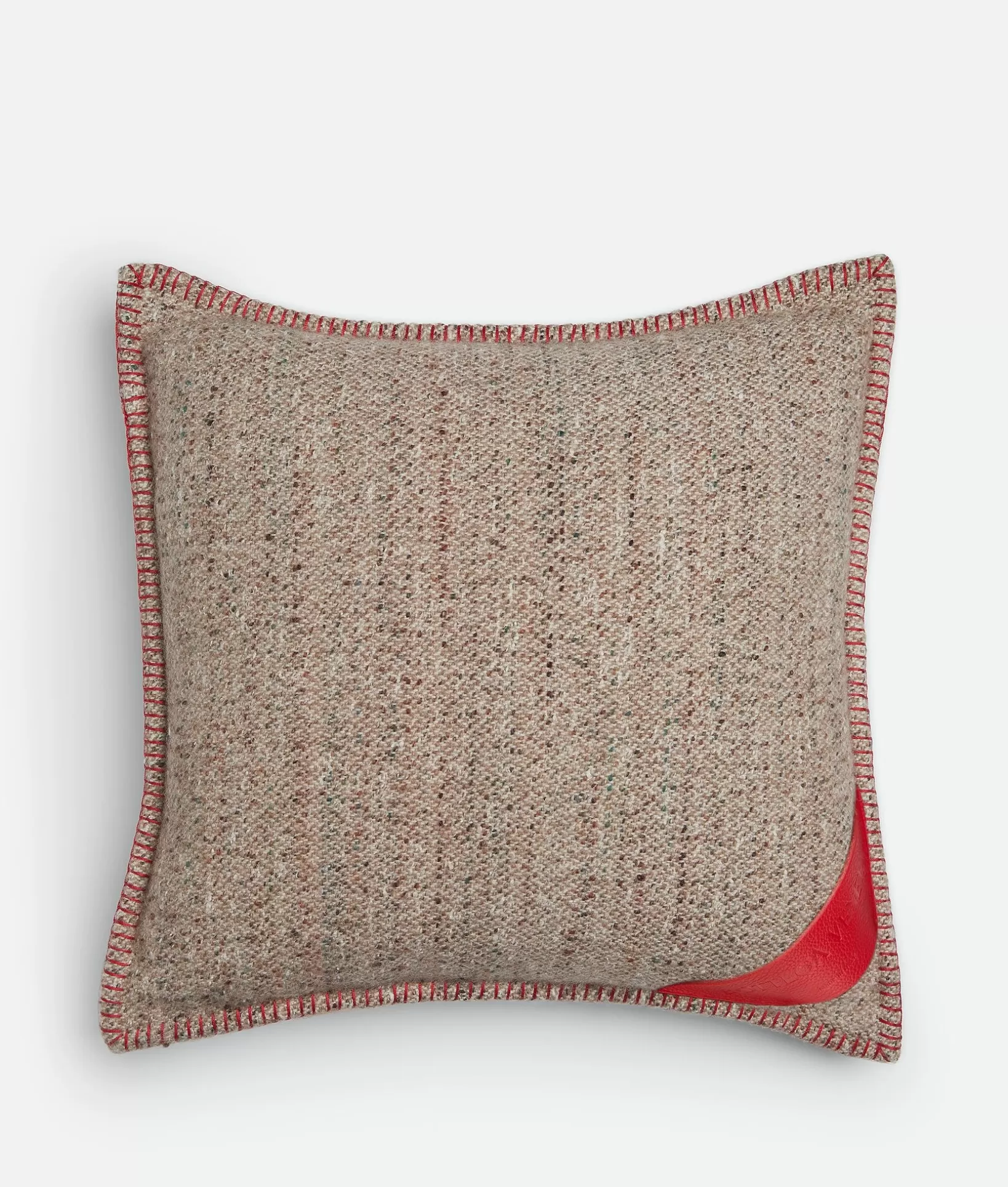 Cushions>Bottega Veneta Tweed Cushion Brown