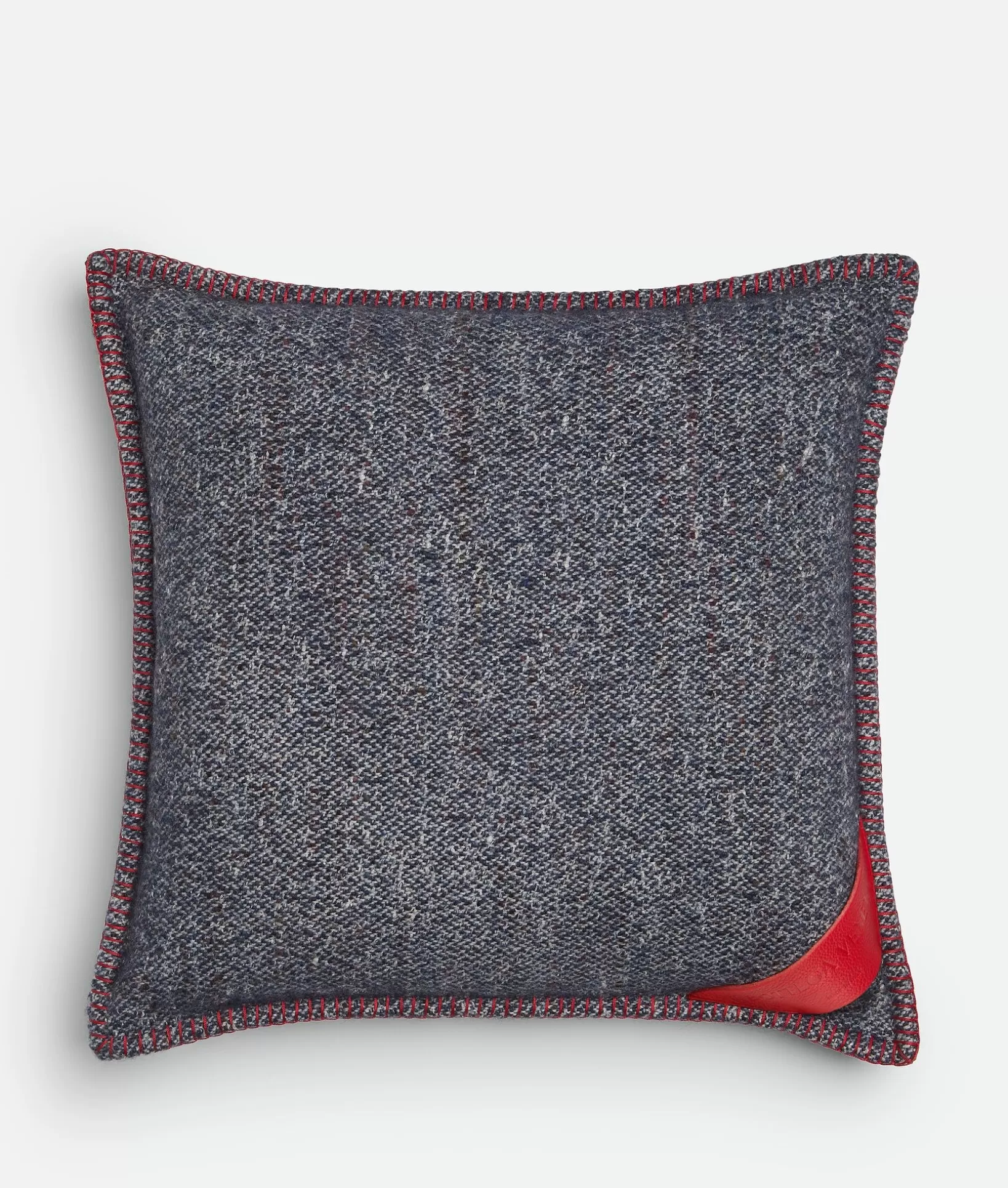 Cushions>Bottega Veneta Tweed Cushion Blue