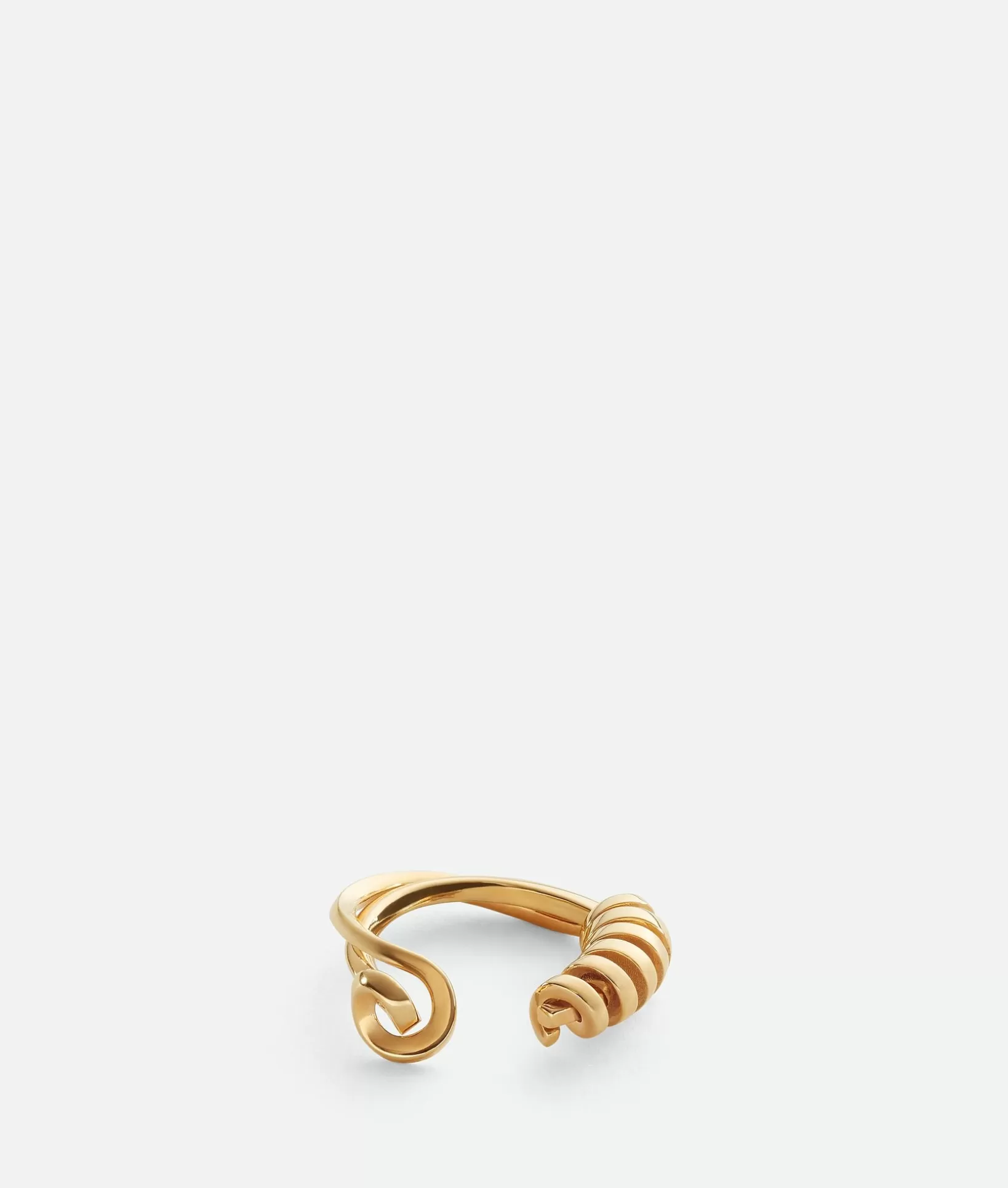 Rings>Bottega Veneta Twist Ring Yellow gold