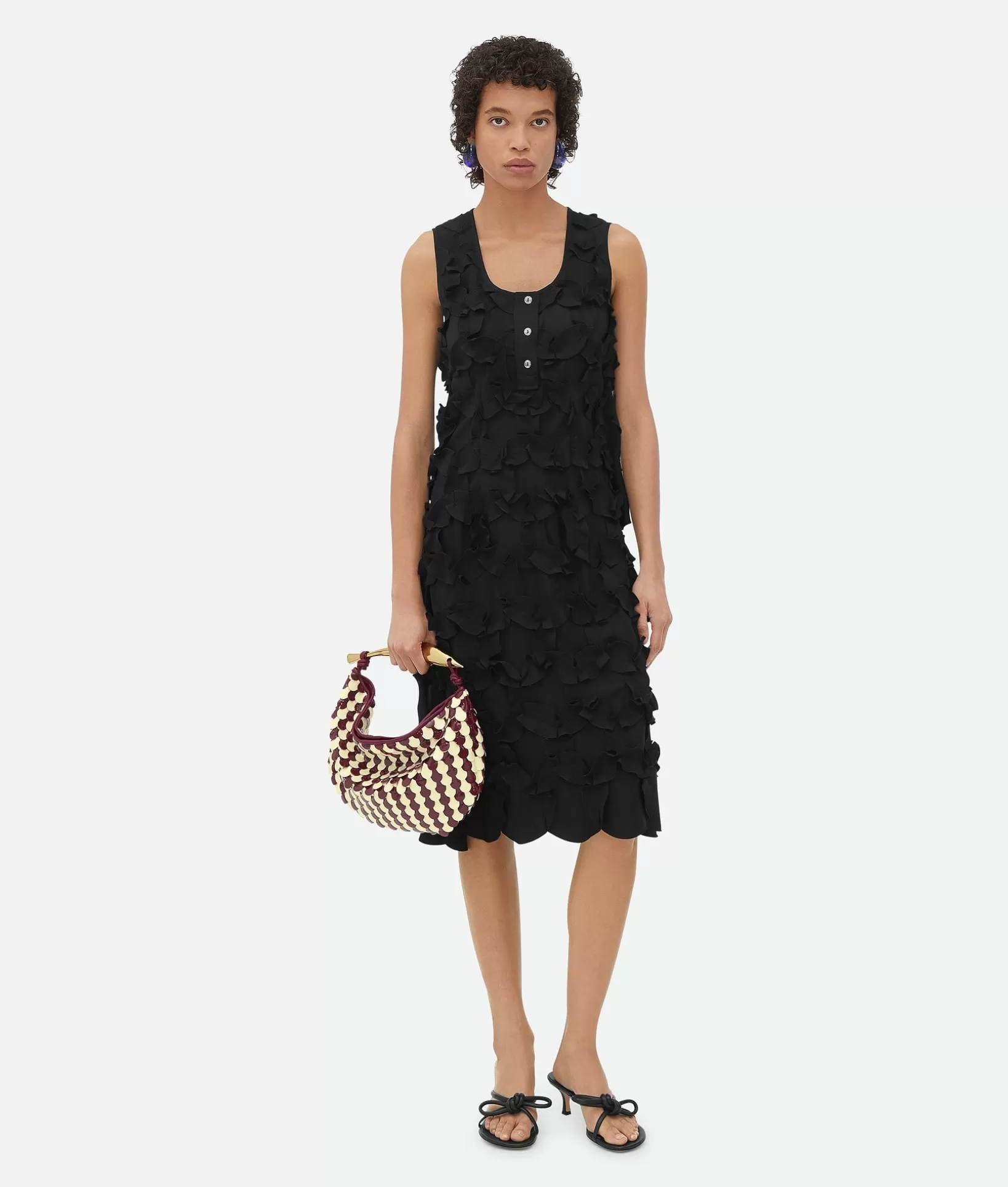 Dresses>Bottega Veneta Viscose Dress Black