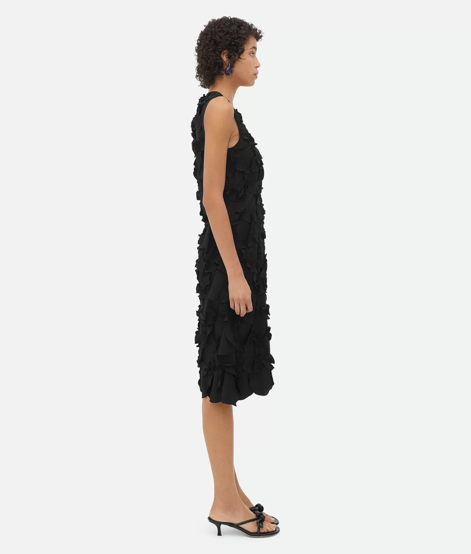 Dresses>Bottega Veneta Viscose Dress Black