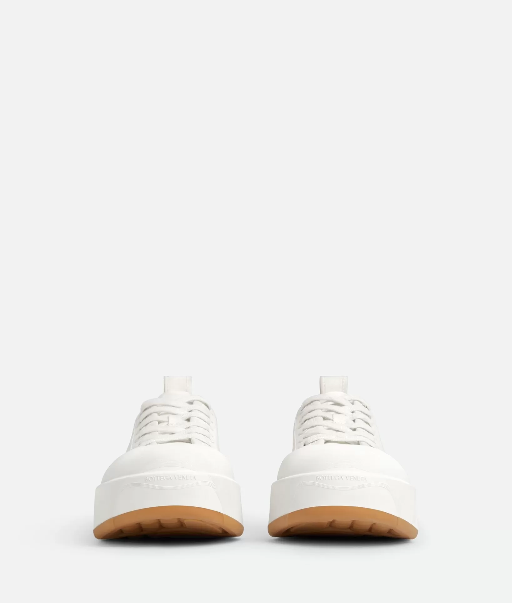 Sneakers>Bottega Veneta Vulcan Platform Sneaker Optic white