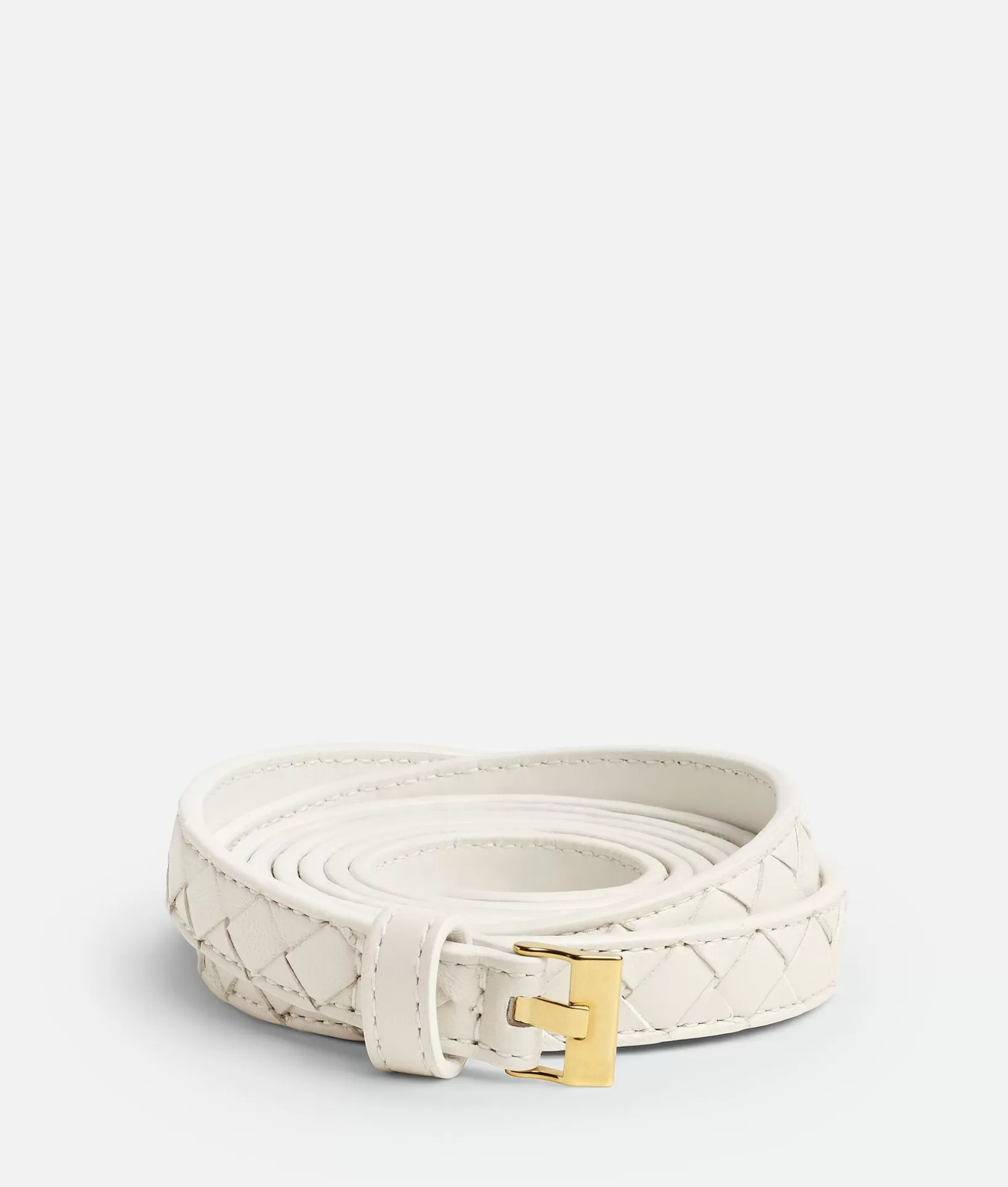 Belts>Bottega Veneta Watch Belt Chalk