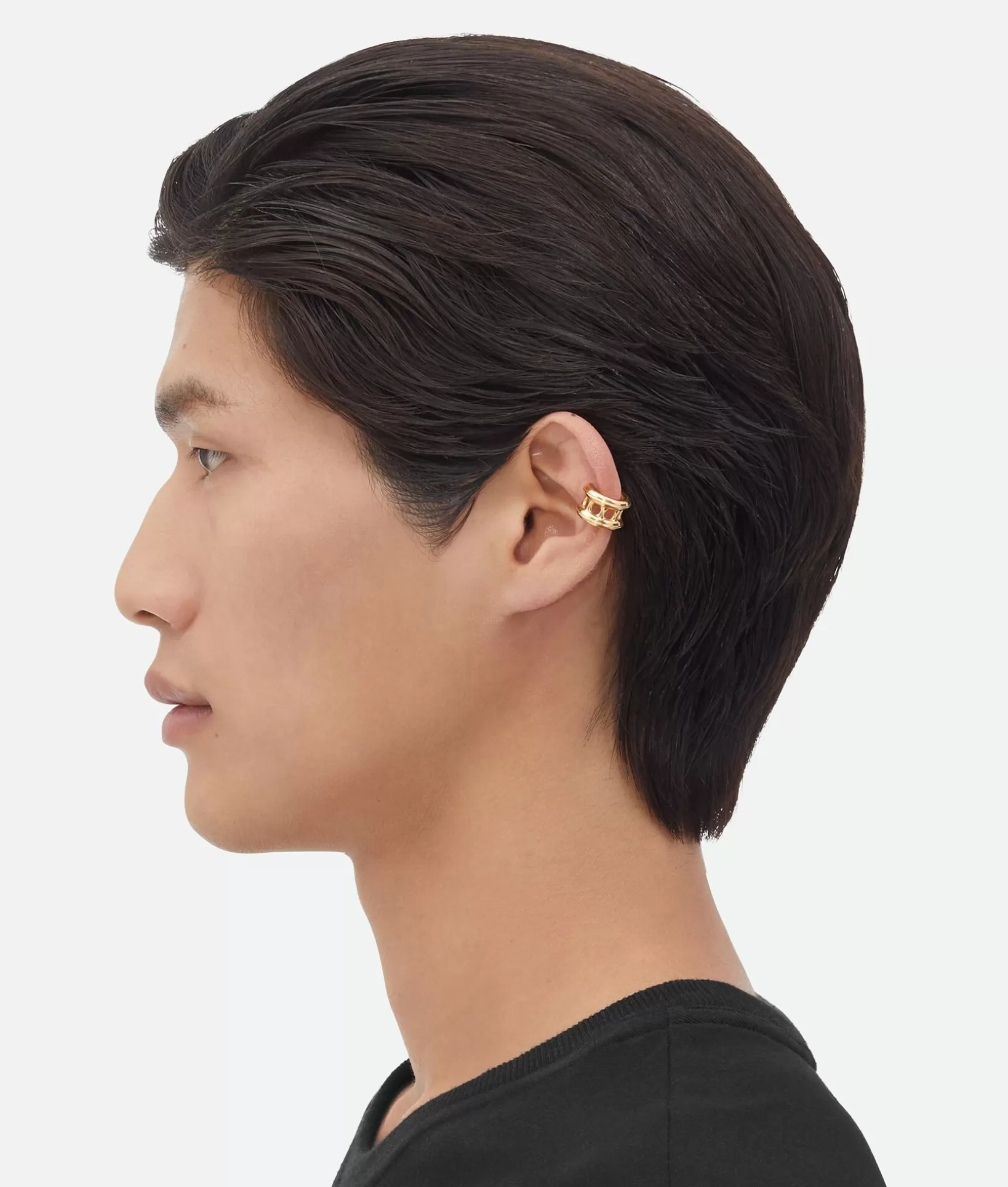 Earrings>Bottega Veneta Watch Earcuff Yellow gold