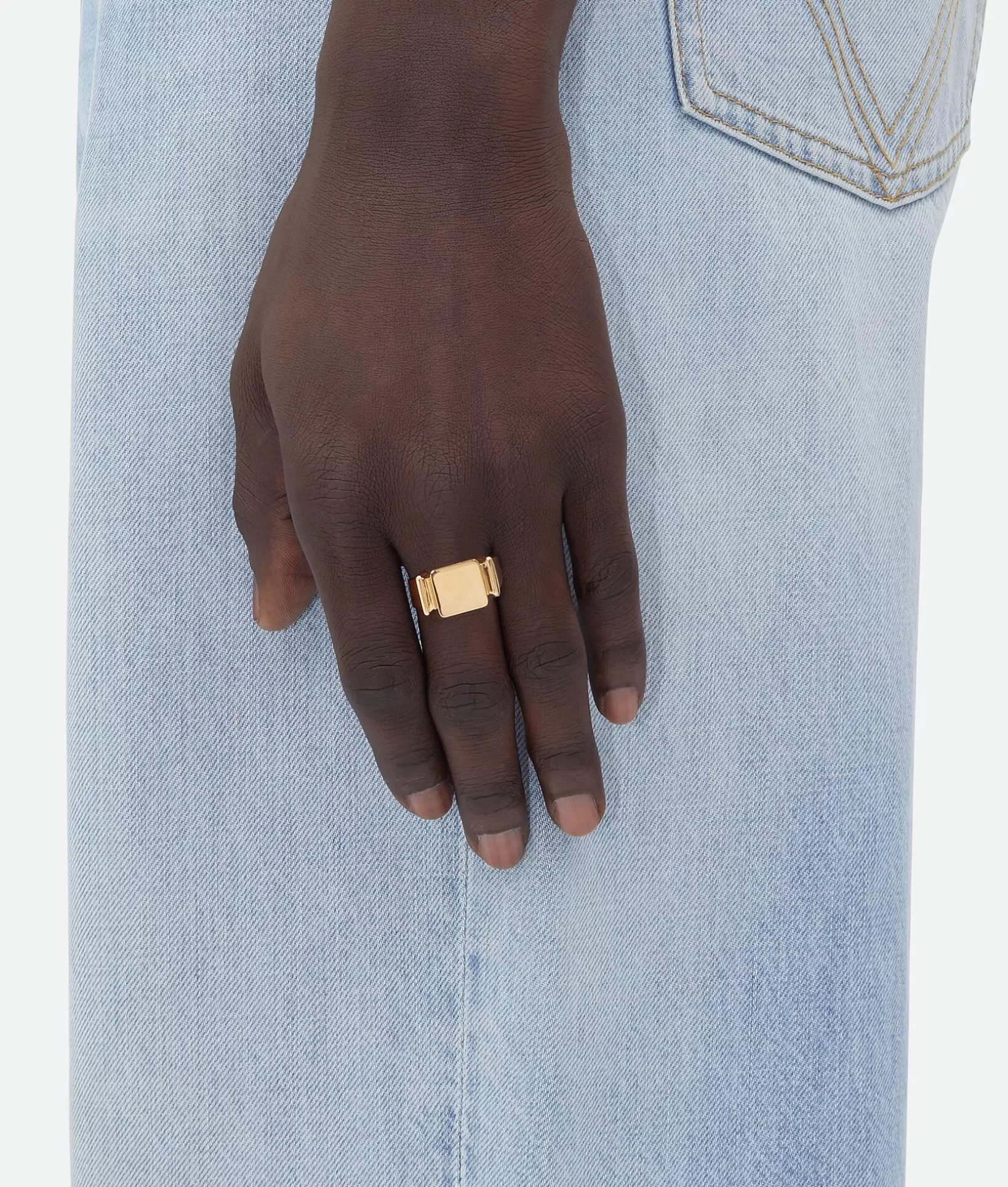 Rings>Bottega Veneta Watch Ring Yellow gold