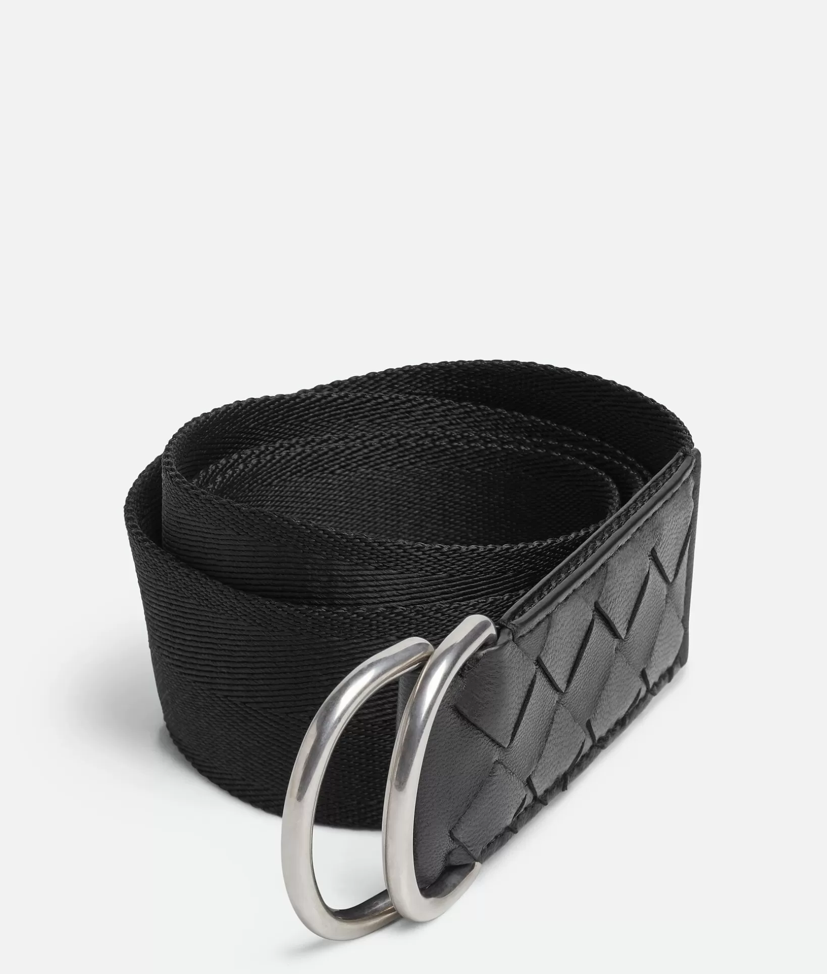 Belts>Bottega Veneta Webbing Nastro Belt Black